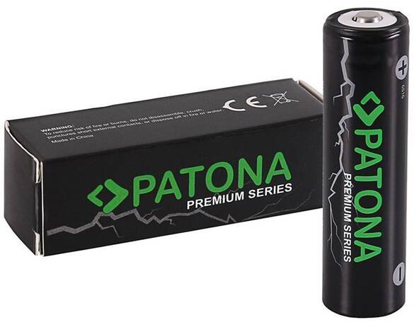 Baterie nabíjecí PATONA Premium Li-lon, 18650, 3500mAh, 3,7V, 1ks