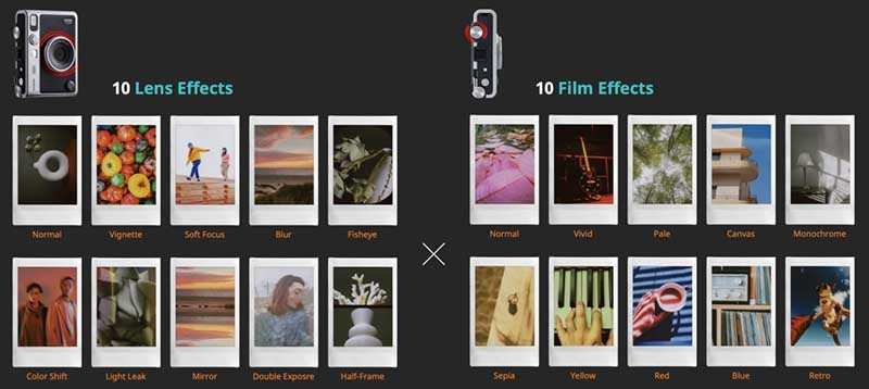Instantní fotoaparát Fujifilm Instax mini EVO černý Fujifilm Instax mini EVO (USB-C), černá