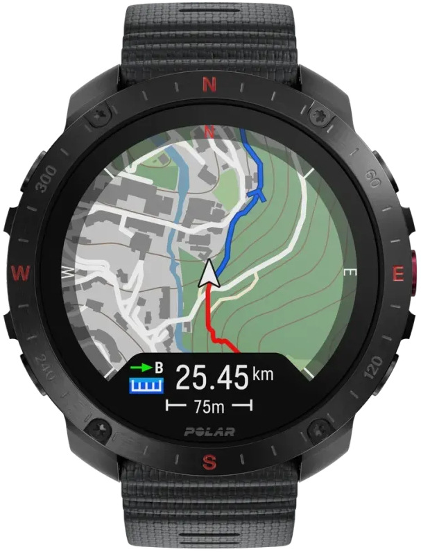Polar Grit X2 Pro vel. S–L, černá