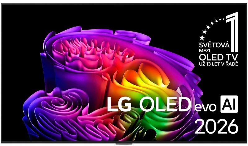 Chytrá televize LG OLED77G64LW s realistickým obrazem, černá barva
