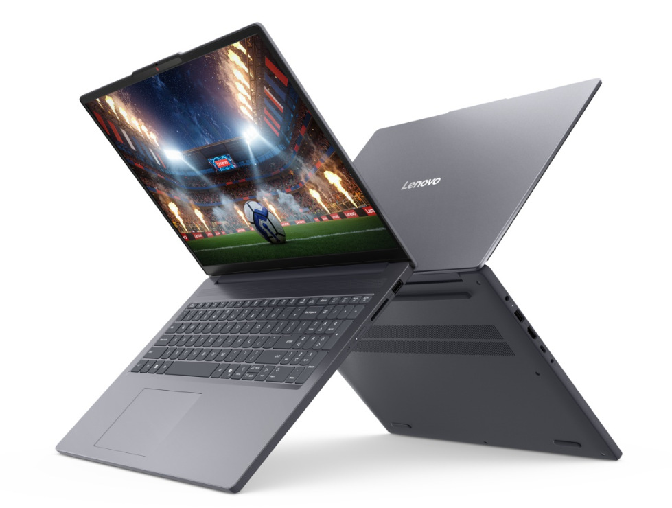Dva otevřené notebooky Lenovo IdeaPad Slim 3 16IPH11