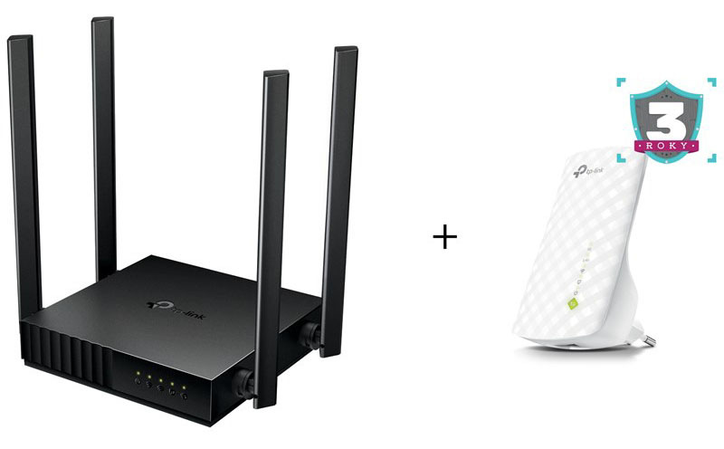 TP-Link Archer C54 + extender RE200