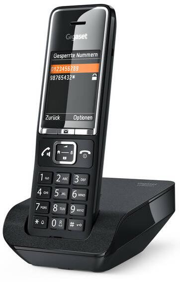 Domácí telefon Gigaset Comfort 550 černý