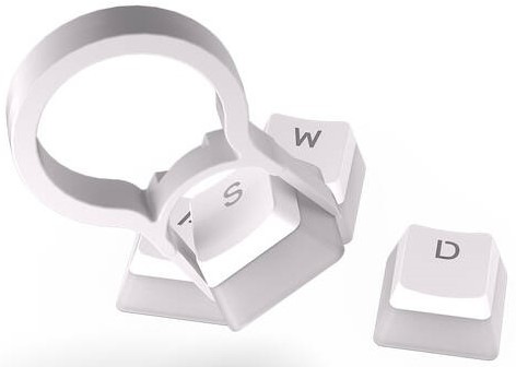 Klávesy ENDORFY PBT Pudding Onyx bílé Klávesy ENDORFY PBT Pudding Onyx bílé