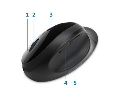 Myš KENSINGTON Pro Fit Ergo černá Myš KENSINGTON Pro Fit Ergo černá