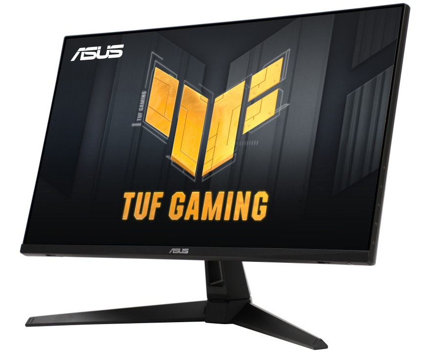 Herní monitor Asus TUF Gaming VG27UQ1A černý Detail herního monitoru Asus TUF Gaming VG27AQM1A v předním pohledu