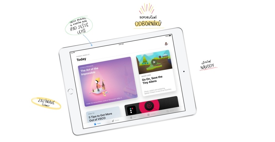 Dotykový tablet Apple iPad (2018) Wi-Fi 32 GB - Space Gray iPad (2018)