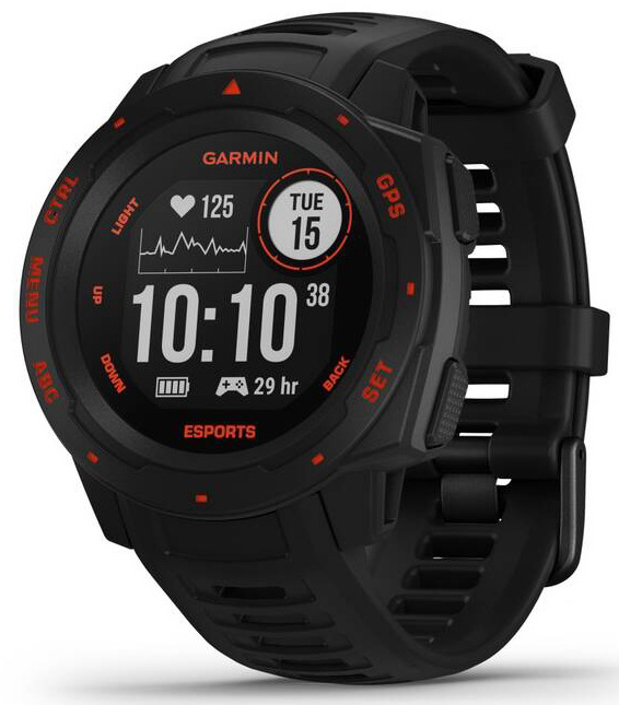 Chytré hodinky Garmin Instinct Esports Edition - Black Lava
