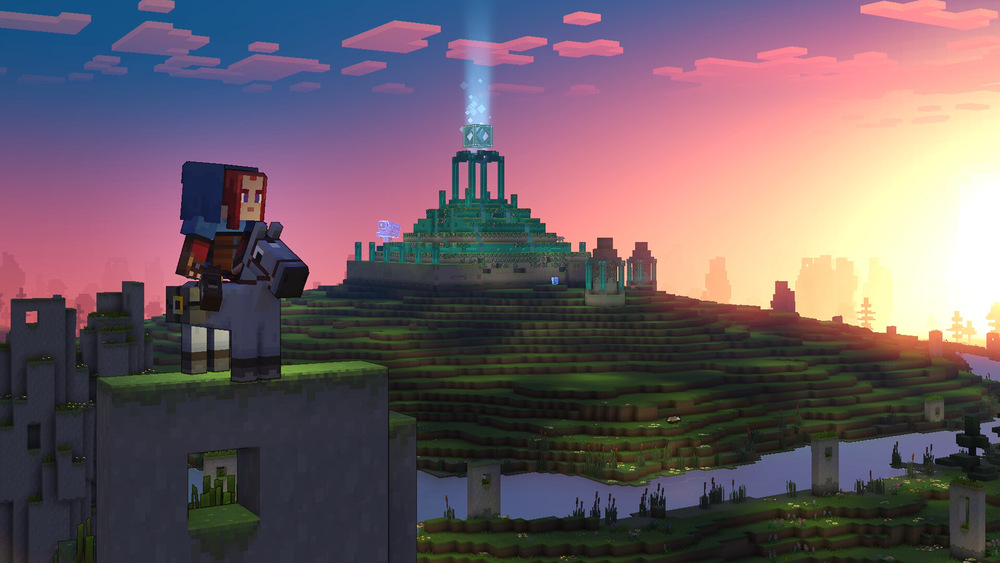 Minecraft Legends - Deluxe Edition – elektronická licence, Xbox Series / Xbox One