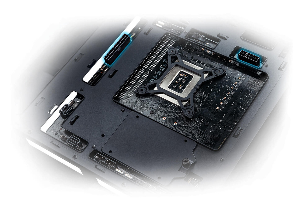 Case Asus A23 PLUS TG ARGB bílá