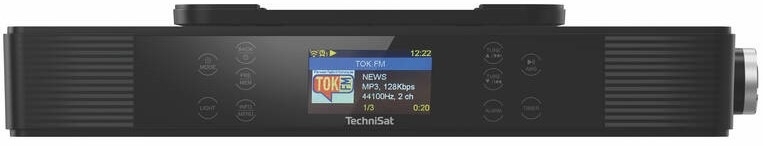 Internetový radiopřijímač TechniSat KitchenRadio IR černý