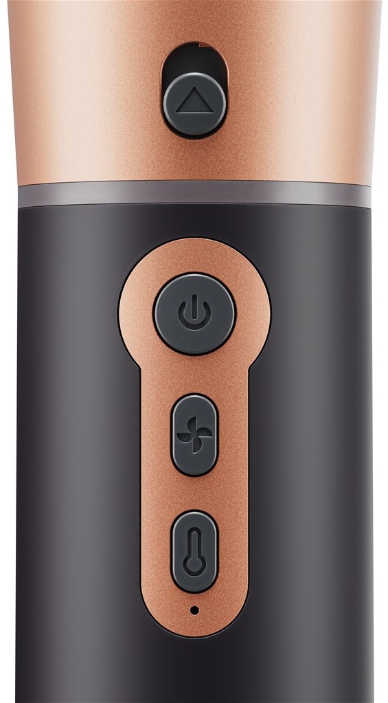 Princess Airstyler Plus 529215 – detail ovládacích prvků.