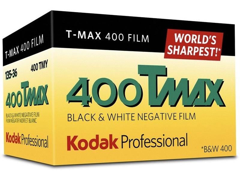Profesionální černobílý negativní film Kodak nabízí 36 snímků, vysoká ostrost 