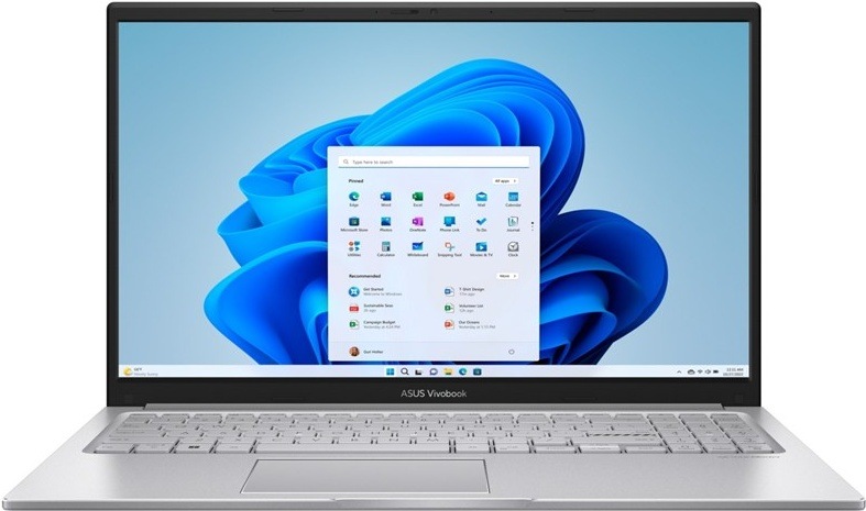 Notebook Vivobook 15, stříbrná barva