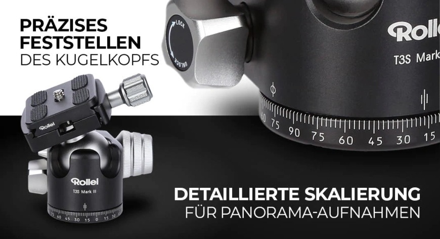 Hlava Rollei T3S Mark III Rollei T3S Mark III