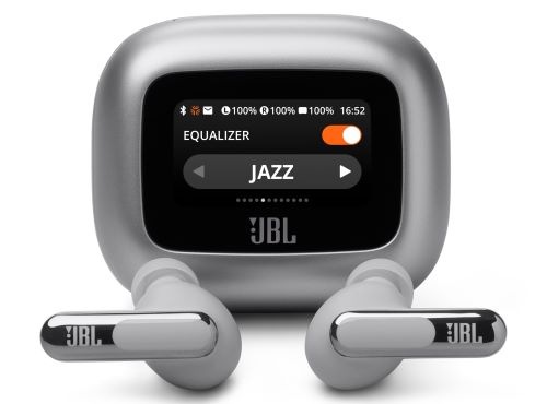 Sluchátka JBL Live Beam 3 - stříbrná