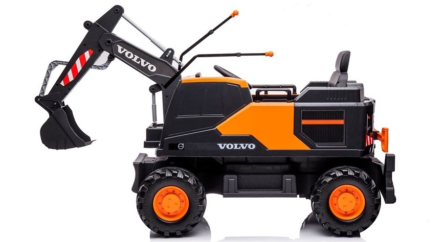 Elektrický bagr ELJET® Bagr Volvo oranžový Elektrický bagr ELJET® Bagr Volvo oranžový