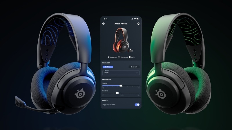 Headset SteelSeries Arctis Nova 5P Wireless bílý