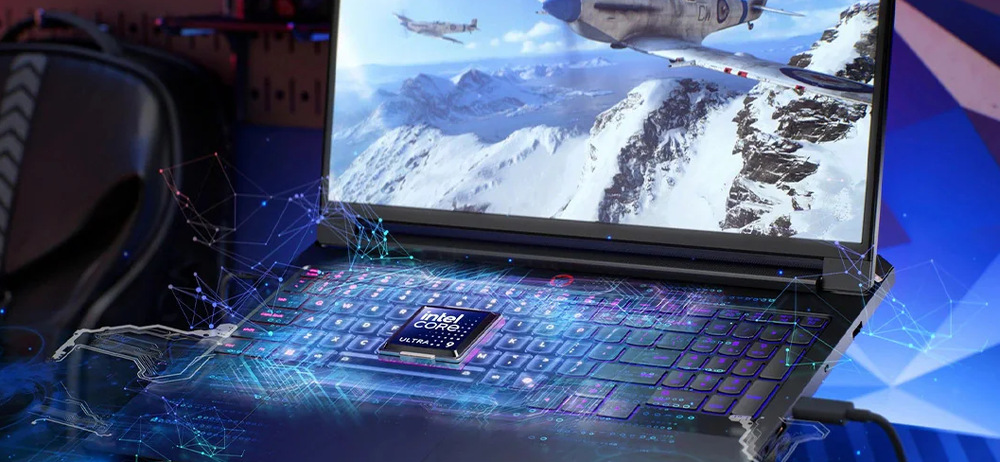 Lenovo Legion Pro 7 16IAX10H nabízí špičkový výkon procesoru Intel Core Ultra