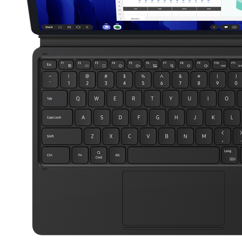Dotykový tablet Samsung Galaxy Tab S7+ Wi-Fi bronzový
