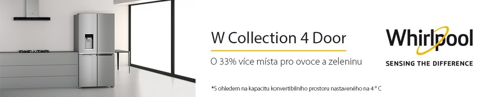 Chladnička s mrazničkou Whirlpool WQ9I MO1L nerez Chladnička s mrazničkou Whirlpool WQ9I MO1L nerez