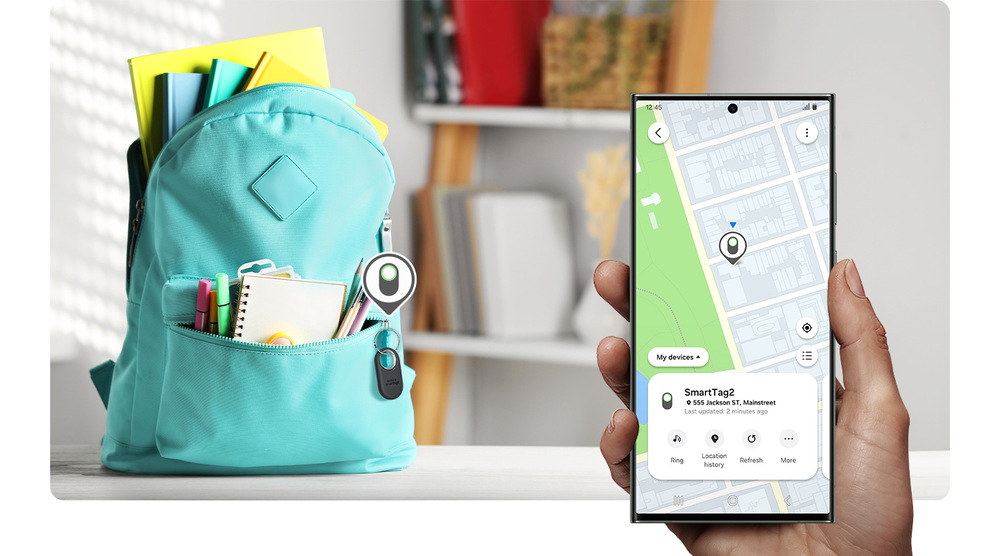 Lokátor Samsung Galaxy SmartTag2 černý