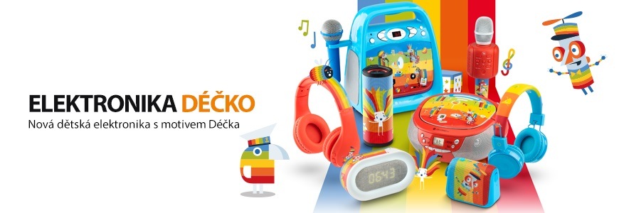 Digitální fotoaparát GoGEN DECKO FOTO červený Kolekce GoGEN Déčko