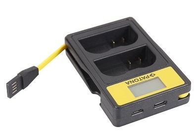 Nabíječka PATONA Dual Nikon EN-EL15 s LCD,USB Nabíječka PATONA Dual Nikon EN-EL15 s LCD,USB