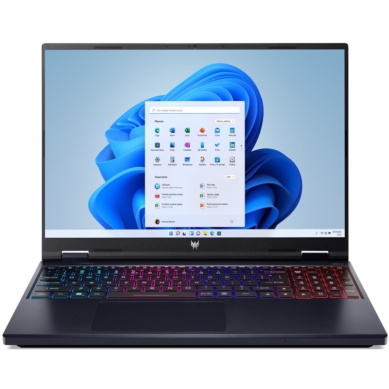 Notebook Acer Predator Helios Neo 16 (PHN16-72-99BP) černý