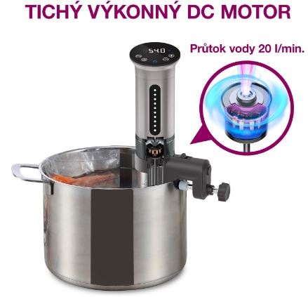 Vařič Sous-vide Salente SuChef nerez Vařič Sous-vide Salente SuChef nerez