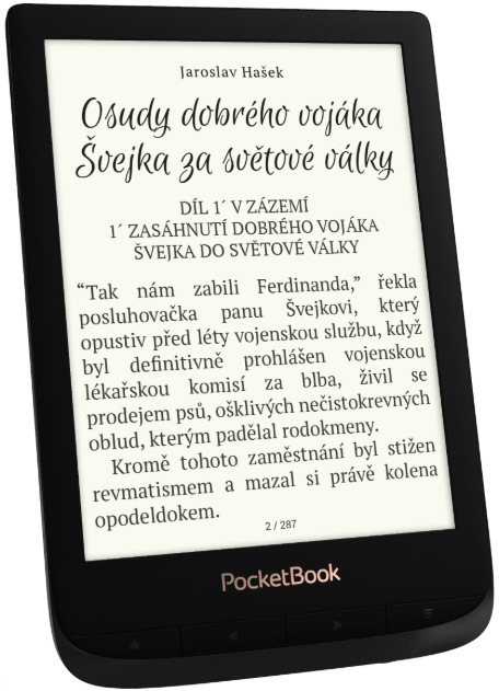 Pocket Book 627 Touch Lux 4, černá