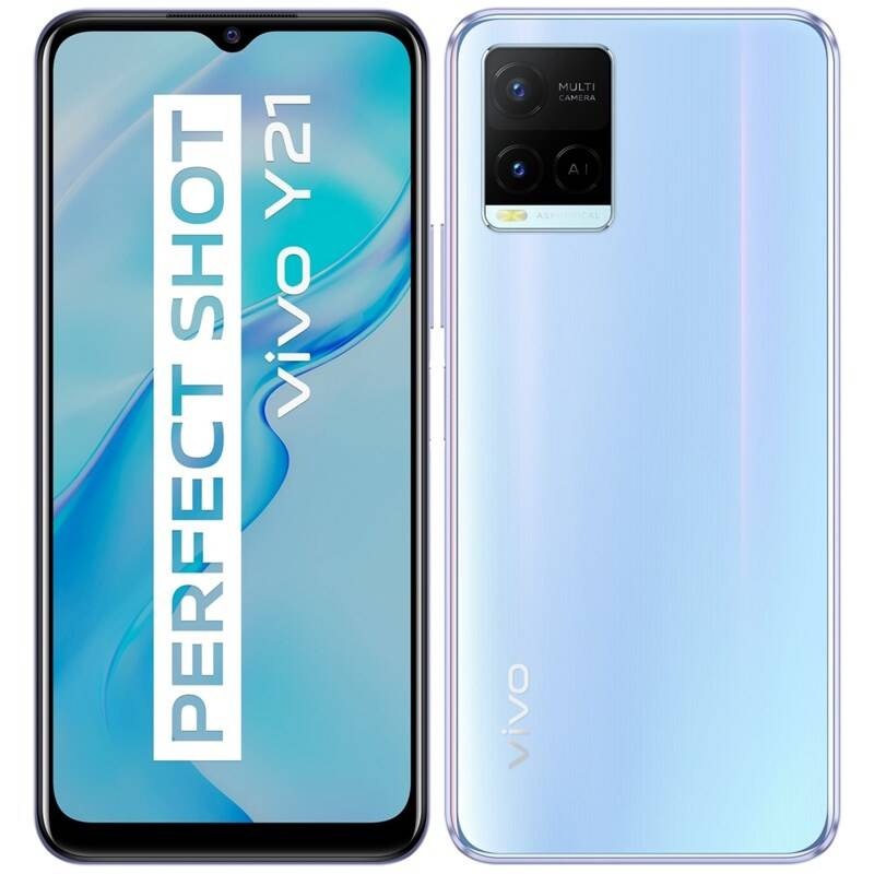 Mobilní telefon vivo Y21 4 GB / 64 GB - Pearl White