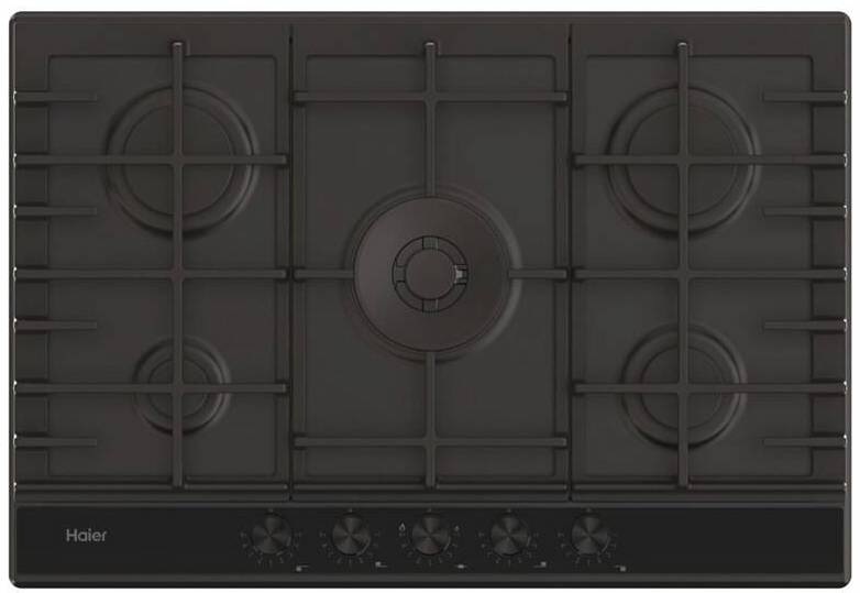 Plynová varná deska Haier Gas On Metal Series 6 HAHG7W5HEB černá