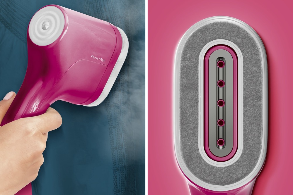 Ruční napařovač oděvů Tefal DT2023F0 Pure Pop růžový