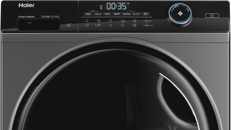 Pračka se sušičkou Haier HWD90B14959S8NUS antracitová Pračka se sušičkou Haier HWD90B14959S8NUS antracitová