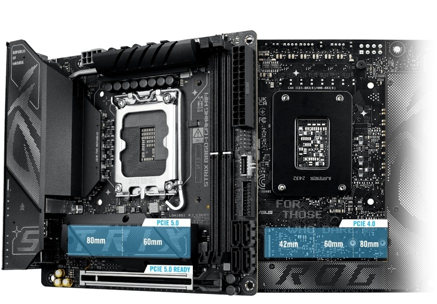 Základní deska Asus ROG Strix B860-I GAMING WIFI Základní deska Asus ROG Strix B860-I GAMING WIFI