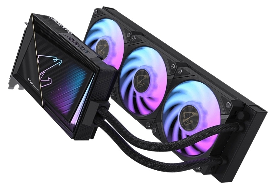 Grafická karta GIGABYTE AORUS GeForce RTX 5080 XTREME WATERFORCE 16G