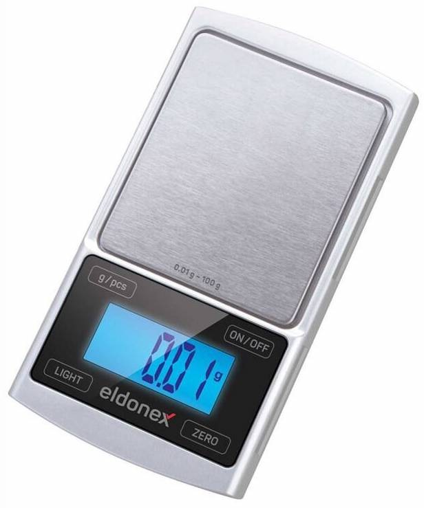 Kuchyňská váha Eldonex DiamondPro EKS-4040-SL stříbrná