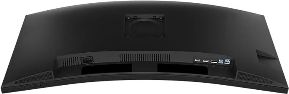 Monitor Philips 34B2N3500C černý Zadní pohled na monitor Philips 34B2N3500C s konektory a podporou VESA uchycení