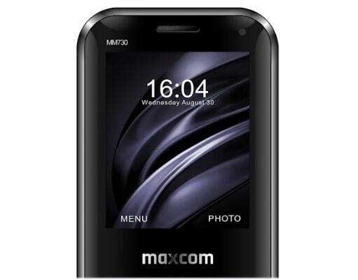 Mobilní telefon MaxCom Comfort MM730 černý MaxCom Comfort MM730