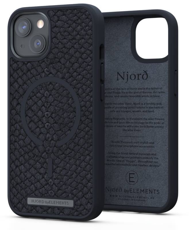 Kryt na mobil Njord Vindur na Apple iPhone 13 šedý