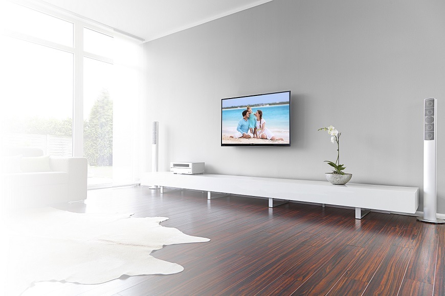 Držák TV GoGEN XL pevný, pro úhlopříčky 37" až 70", nosnost 40 kg černý