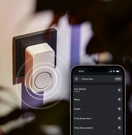 Vnitřní reproduktor Philips Hue Secure Smart bílý