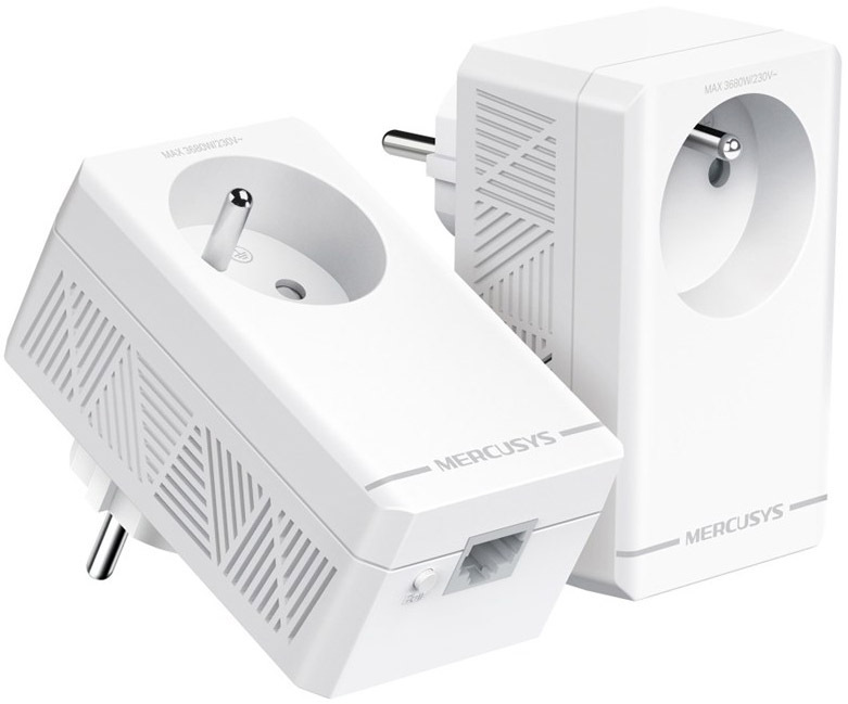 Síťový rozvod LAN po 230V Mercusys MP500P AV1000 KIT