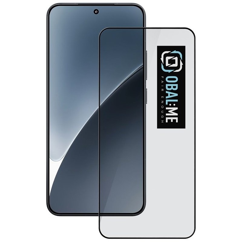Tvrzené sklo Obal:Me 5D na Xiaomi 15 - černé