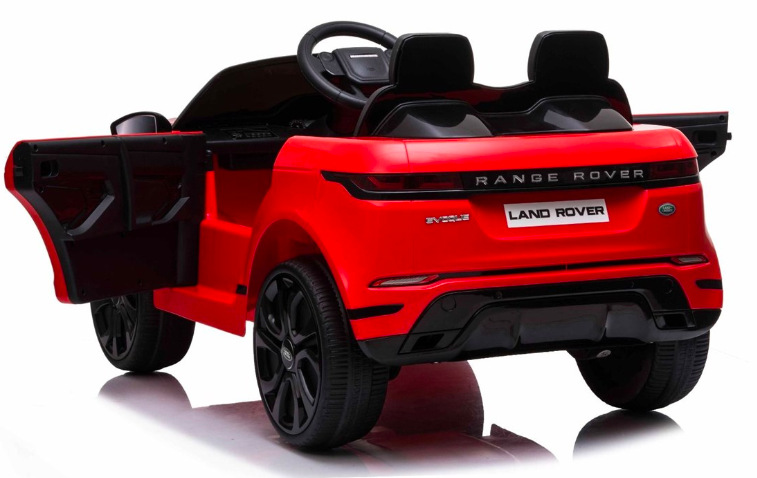 Elektrické auto Beneo Range Rover Evoque červené