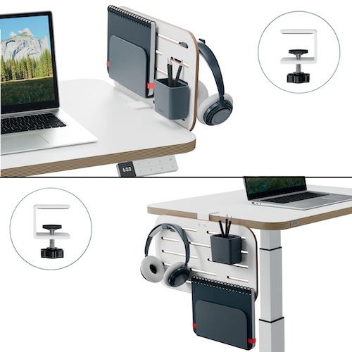 Organizér Leitz Ergo Small Pegboard Desk bílý Organizér Leitz Ergo Small Pegboard Desk bílý