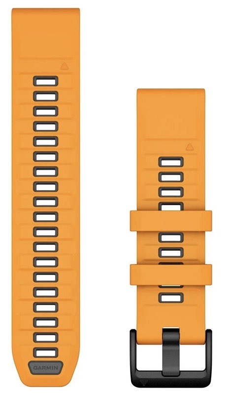 Řemínek Garmin QuickFit (22 mm) šedý/oranžový