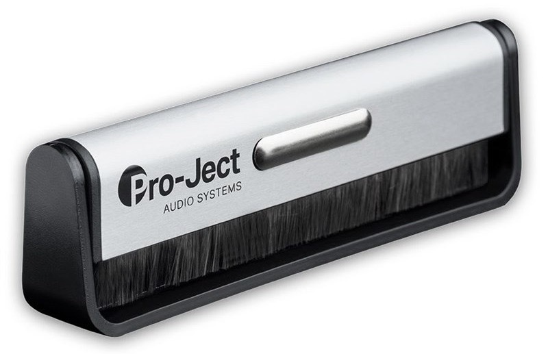 Kartáček Pro-Ject na gramofonové desky, jemná uhlíková vlákna