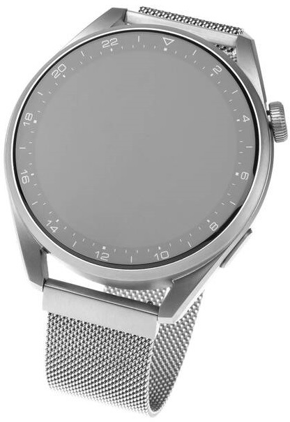 Řemínek FIXED Mesh Strap s šířkou 20mm na smartwatch stříbrný FXDFIXMEST20MMSL_02